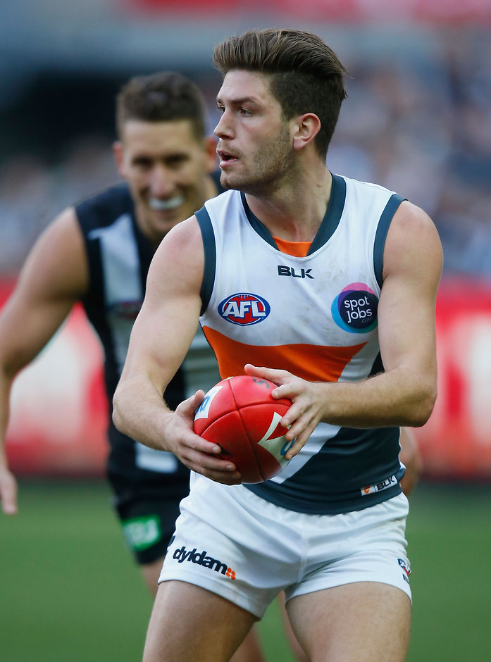AFL 2015 Rd 11 - Collingwood v GWS Giants Tomas Bugg is now a Demon after being trade on Wednesday - ${keywords}